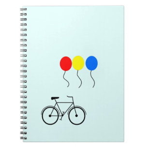 Cuaderno Globos y bicicletas