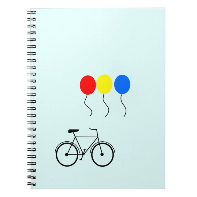 Cuaderno Globos y bicicletas (Frente)