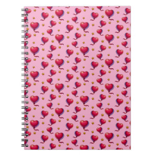 Cuaderno Globos y Estrellas de Corazón