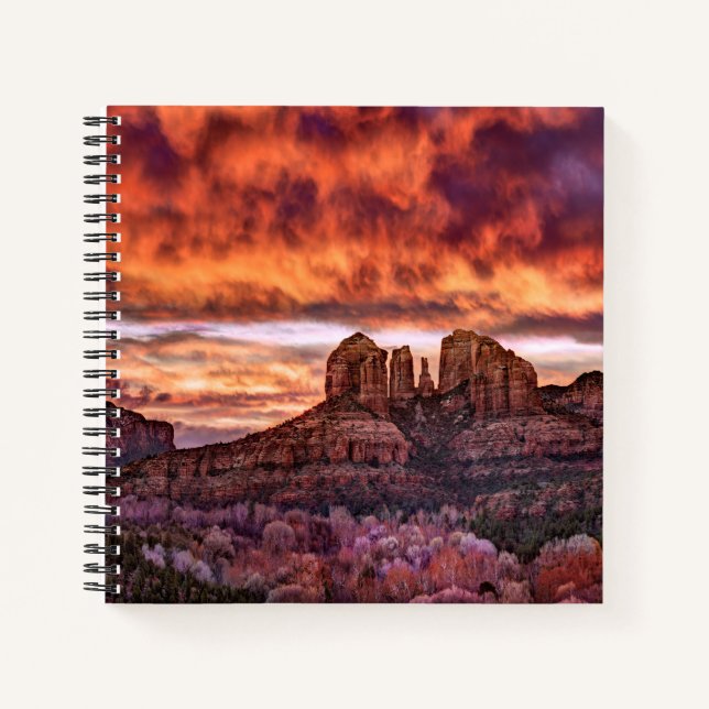 Cuaderno Gloria de la Mañana Rosa (Anverso)
