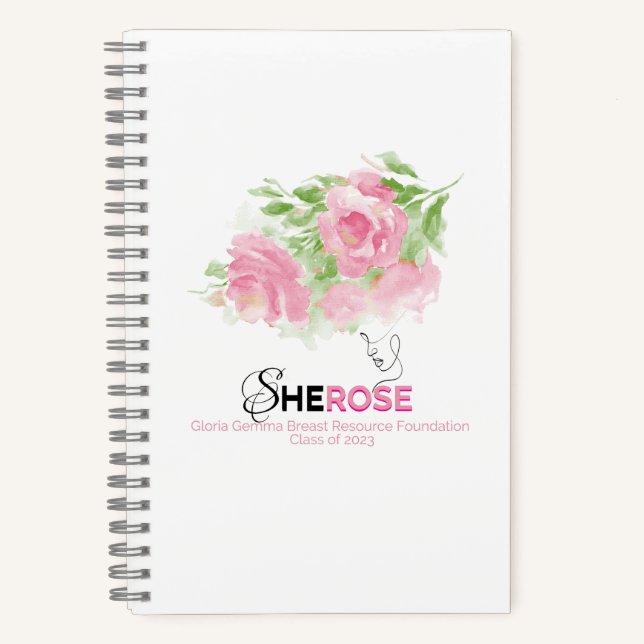 Cuaderno Gloria Gemma SheRose Class of 2023 Journal (Anverso)