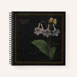 Cuaderno Gloxinia Black Notebook