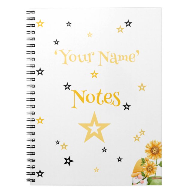 Cuaderno Gnome desea (Frente)