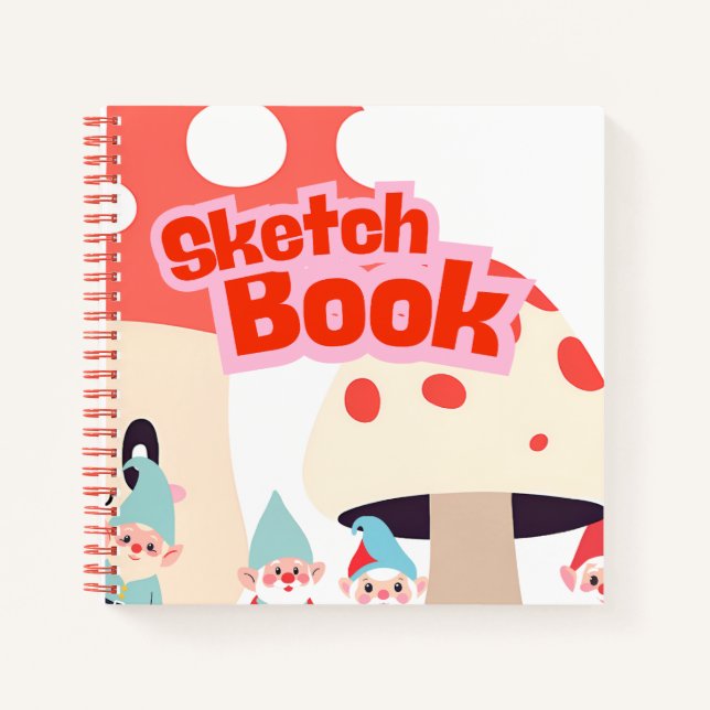 Cuaderno Gnomes Sketchbook (Anverso)