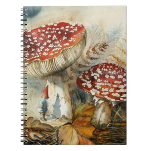 Cuaderno gnomo de acuarela