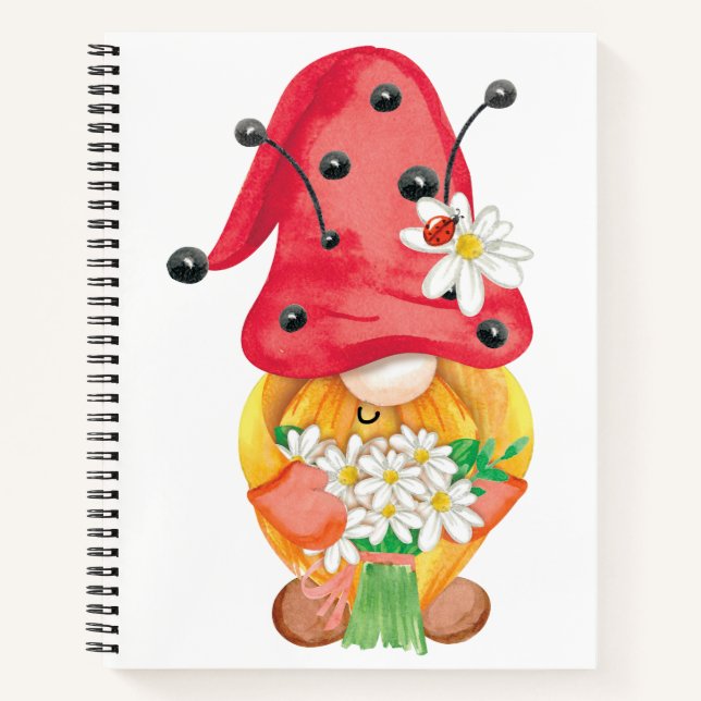 Cuaderno gnomo de verano 1 (Anverso)