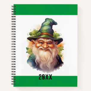 Cuaderno Gnomo del Jardín Verde