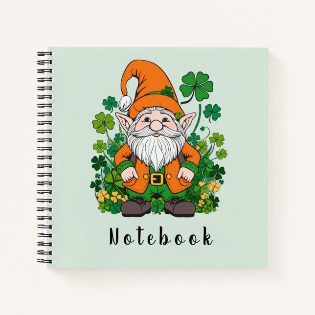 Cuaderno Gnomo irlandés (Anverso)