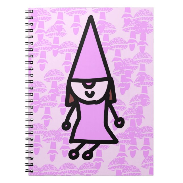Cuaderno Gnomo Rosa (Frente)