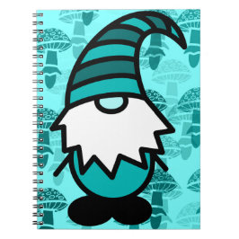 Cuaderno Gnomo turquesa
