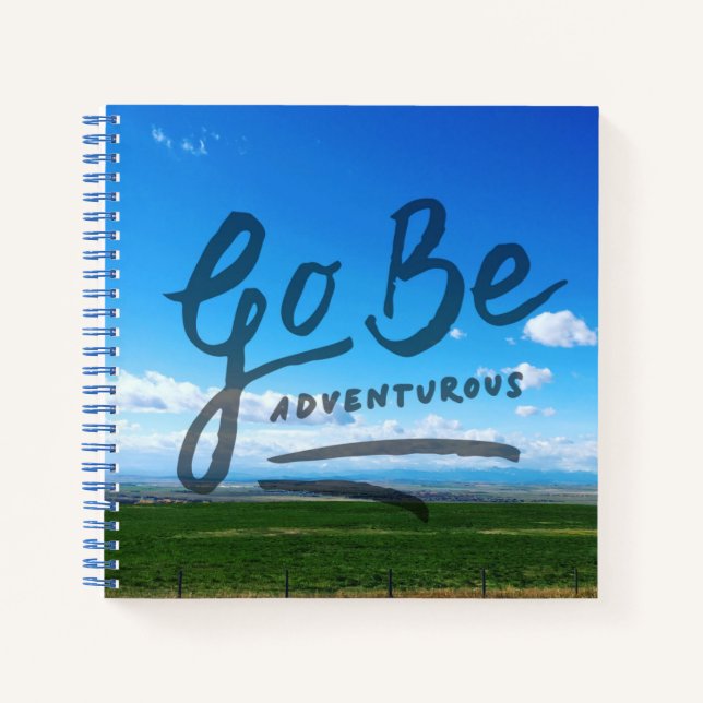 Cuaderno Go Be Adventurous (Anverso)