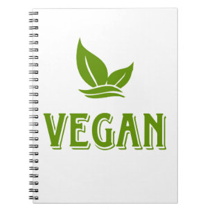 Cuaderno Go Vegan, vegan, veggie, vegetarian,