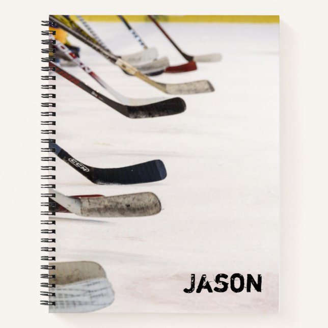 Cuaderno gobernado por la Escuela de Hockey sobre  (Anverso)
