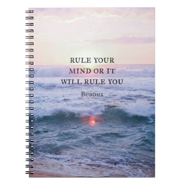 Cuaderno "Gobierna Tu Mente O Te Gobernará" - Buda (Frente)