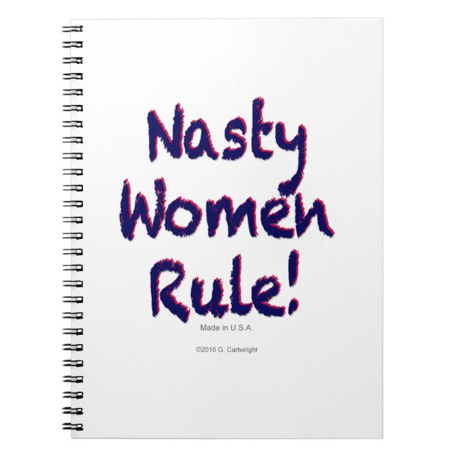 Cuaderno Gobierno de las mujeres desagradables (Frente)