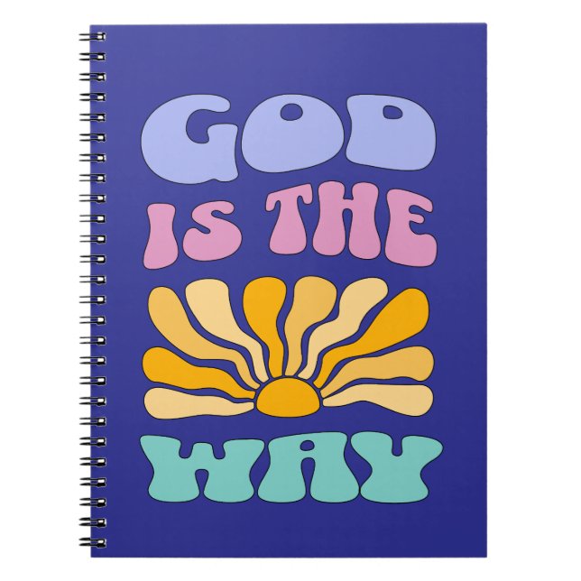 Cuaderno God is the Way (Frente)