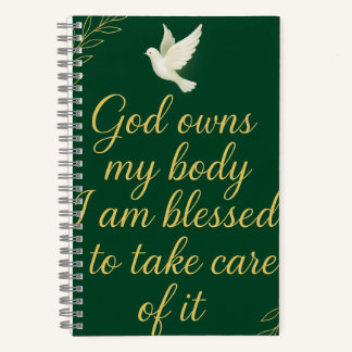 Cuaderno God own you body Journal. 