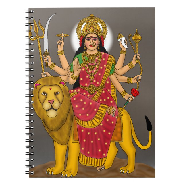 Cuaderno Goddess Durga Notebook (Frente)