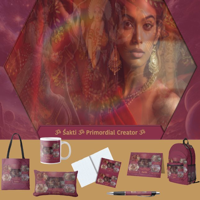 Cuaderno Gods and Goddess Of Earth (Get the full “Gods + Goddesses Of Earth” collection at: https://bit.ly/OurAncestorsZazzle)