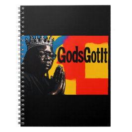 Cuaderno Gods Got It Notebook Journal