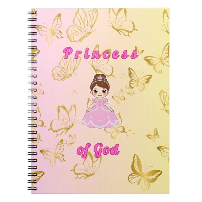 Cuaderno God's princess edition girls (Frente)
