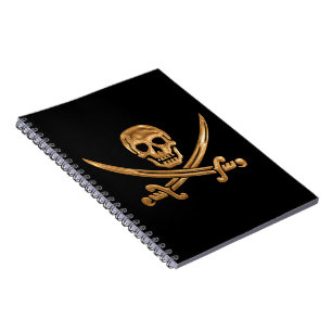 Cuaderno Gold Jolly Roger