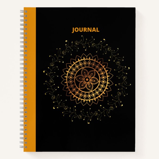 CUADERNO GOLD MANDALA JOURNAL (Anverso)