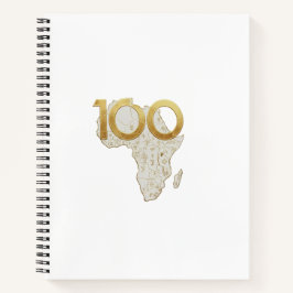 Cuaderno Golden Africa Centennial Legacy - 100 Years of Her