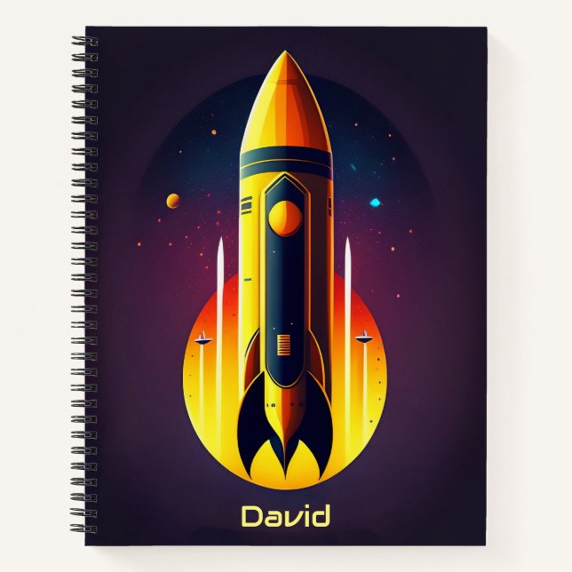 Cuaderno Golden Age of Science Fiction (Anverso)