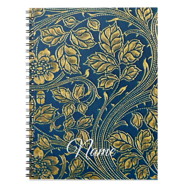 Cuaderno Golden Blue Elegance (Frente)
