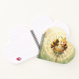 Cuaderno Golden Bumblebee in Bloom Dance.5