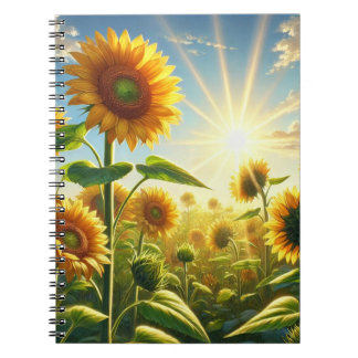 Cuaderno Golden Embrace Sunflower 
