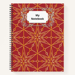 Cuaderno Golden Festive Starry