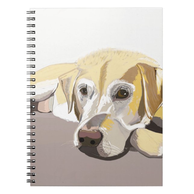 Cuaderno Golden Labrador (Frente)