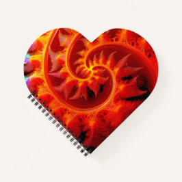 Cuaderno Golden Mandelbrot Set With Fern Accents