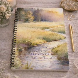 Cuaderno Golden Meadow Personalized Reflections Journal