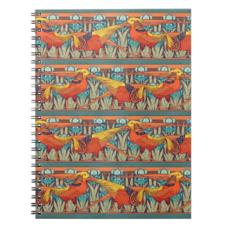 Cuaderno Golden Pheasant Retro
