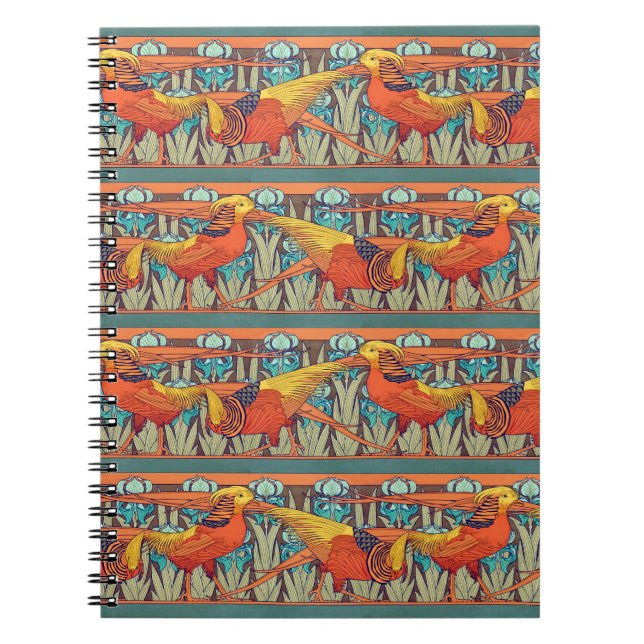 Cuaderno Golden Pheasant Retro (Frente)