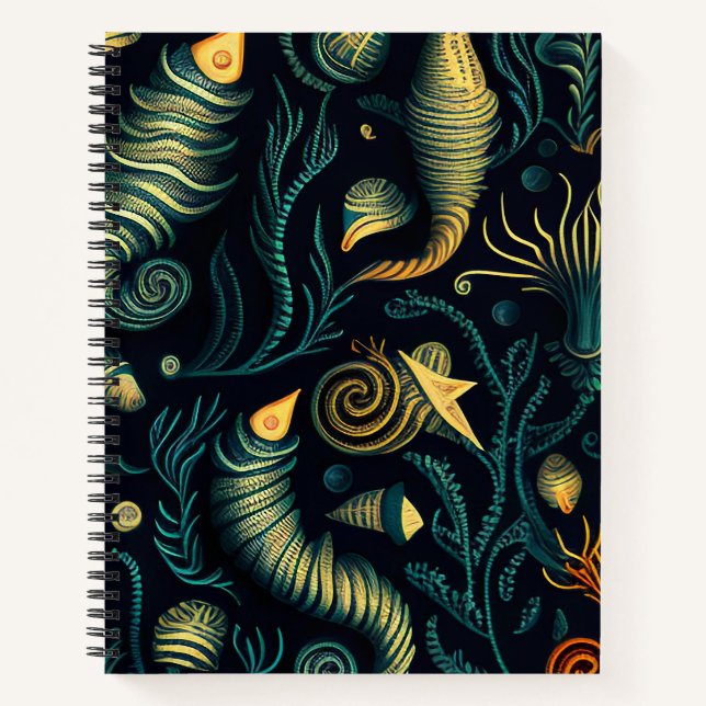 Cuaderno Golden Reefs (Anverso)