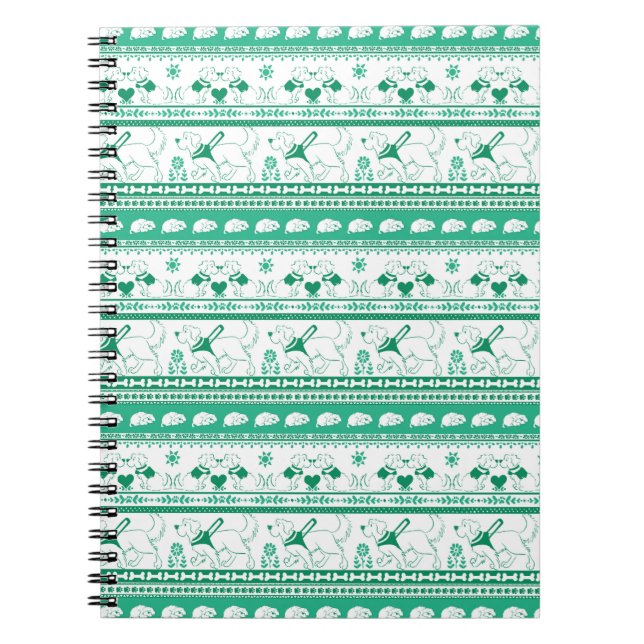 Cuaderno Golden Retriever Guide Dog Tale Plain Notebook (Frente)