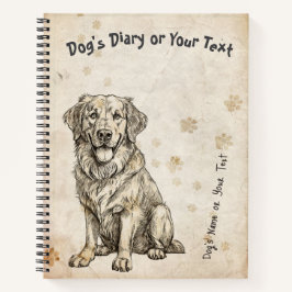 Cuaderno Golden Retriever's Diary