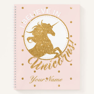 Cuaderno Golden Unicorn
