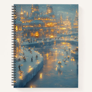Cuaderno Golden Winter City Lights Notebook