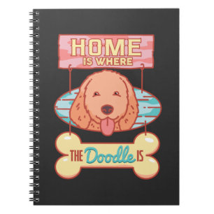 Cuaderno Goldendoodle Dog