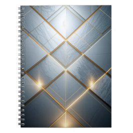 Cuaderno Goldene Geometrie Marmor Luxus Muster