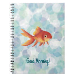 Cuaderno Goldfish Notizbuch im Watercolor+Style 