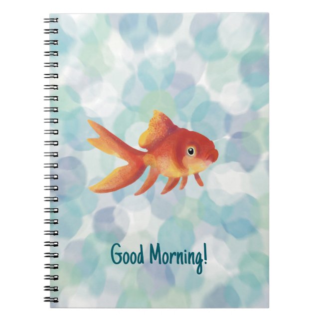 Cuaderno Goldfish Notizbuch im Watercolor+Style  (Frente)