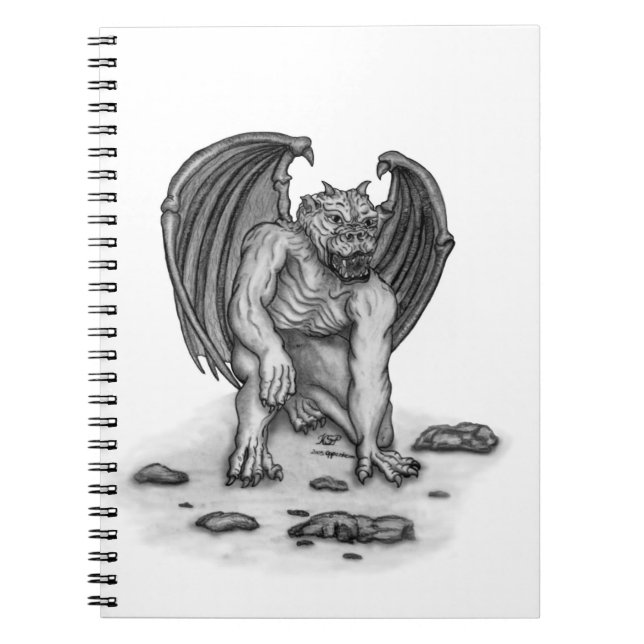 Cuaderno Golem Gargoyle (Frente)