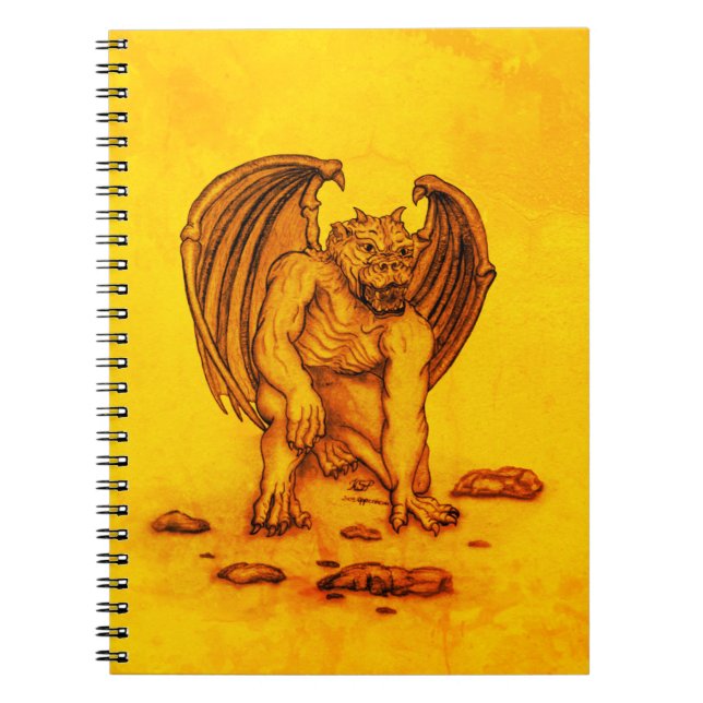 Cuaderno Golem Gargoyle (Frente)