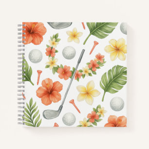 Cuaderno Golf de Hawái temática para Golfer
